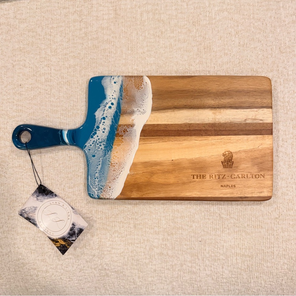 The Ritz-Carlton Naples Resin Ocean Charcuterie Board
